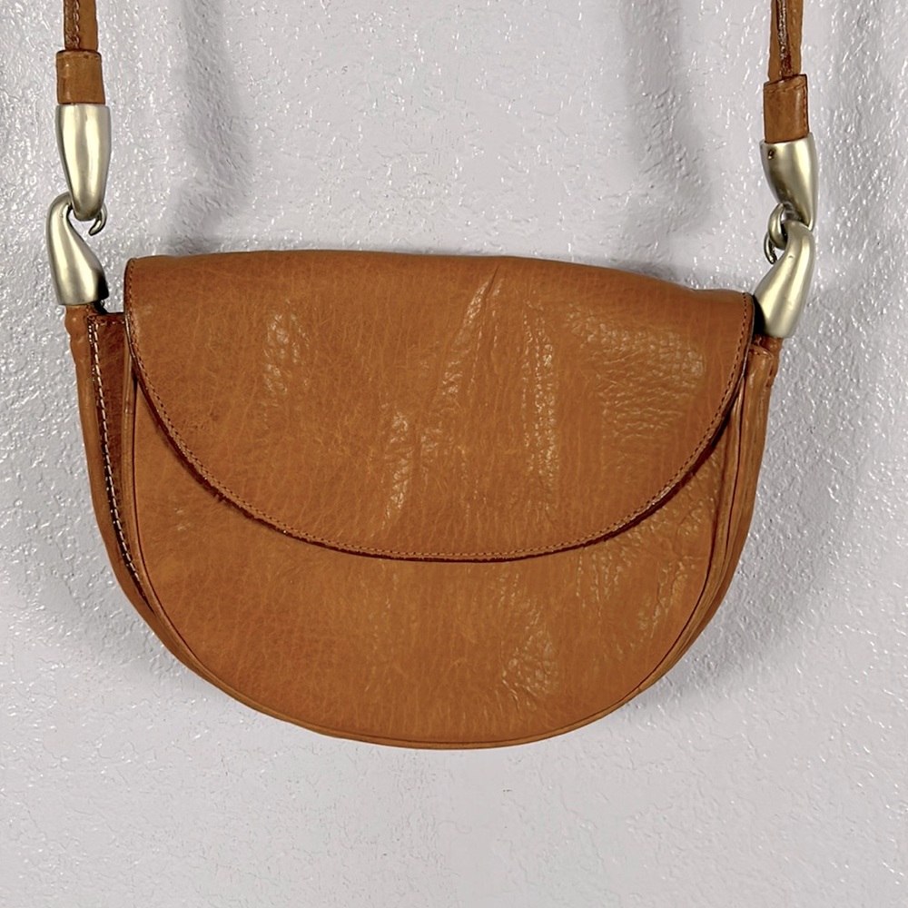 Vintage Denver Buffalo Company Brown Genuine Italian Leather crossbody Bag